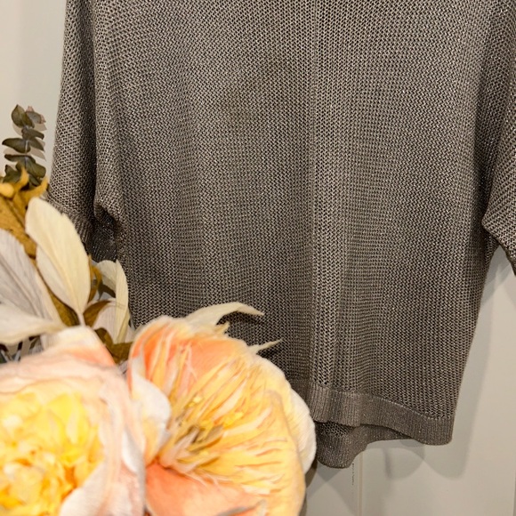 LOFT silver sweater🦢 - Picture 5 of 5